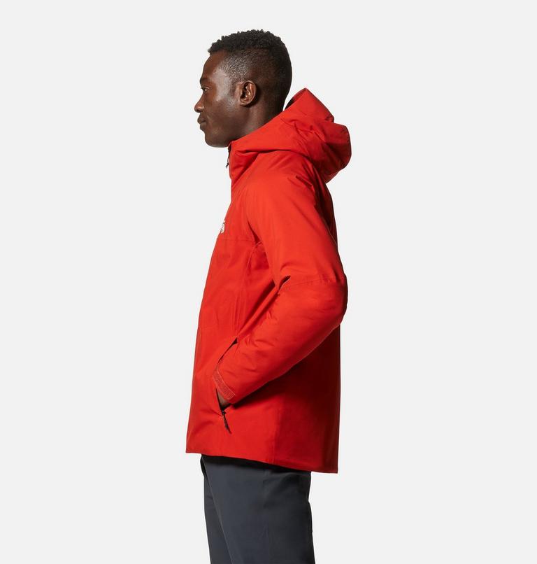 Manteau isolé Stretch Ozonic Homme, Color: Desert Red, image 3