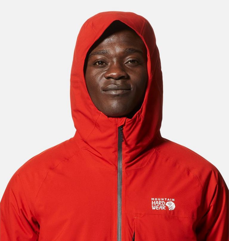 Manteau isolé Stretch Ozonic Homme, Color: Desert Red, image 4
