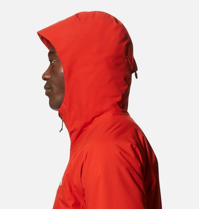 Manteau isolé Stretch Ozonic Homme, Color: Desert Red, image 5