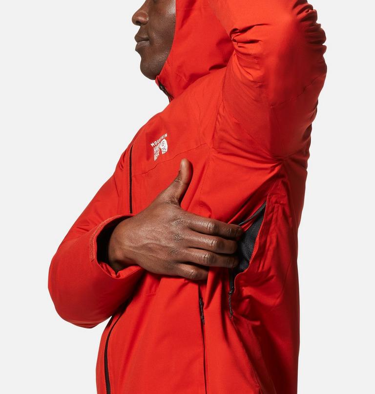 Manteau isolé Stretch Ozonic Homme, Color: Desert Red, image 7