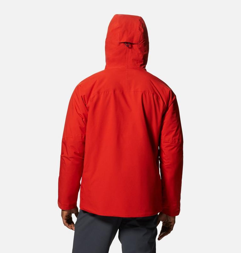Manteau isolé Stretch Ozonic Homme, Color: Desert Red, image 2
