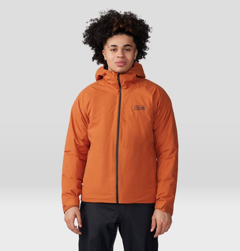 Manteau isolé Stretch Ozonic Homme, Color: Raw Carnelian, image 10