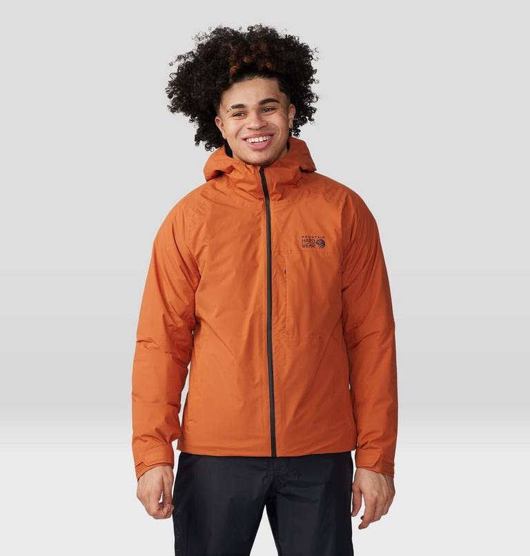 Manteau isolé Stretch Ozonic Homme, Color: Raw Carnelian, image 1