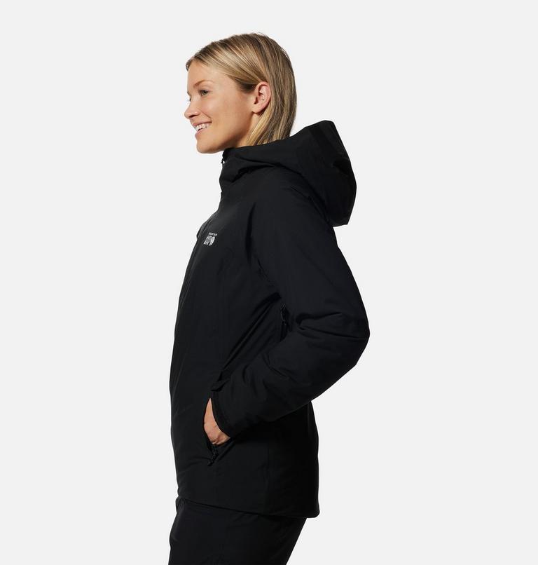 Manteau isolé Stretch Ozonic Femme, Color: Black, image 3
