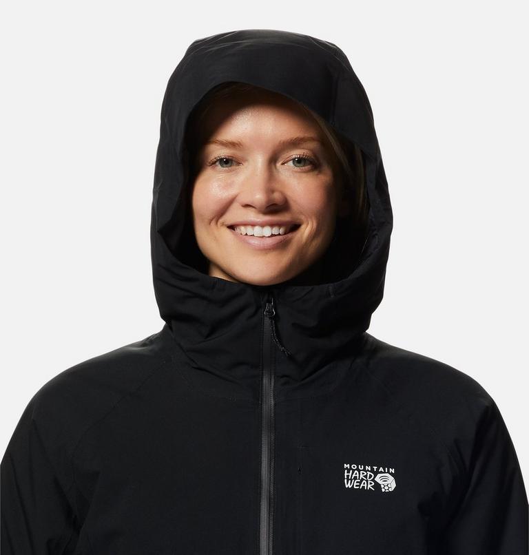 Manteau isolé Stretch Ozonic Femme, Color: Black, image 4