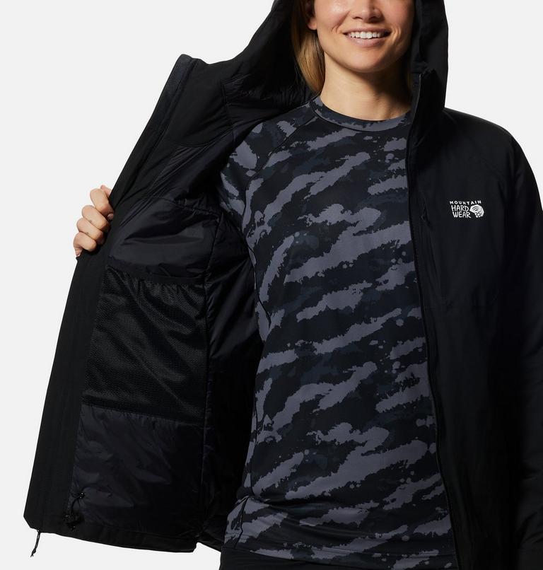Manteau isolé Stretch Ozonic Femme, Color: Black, image 8
