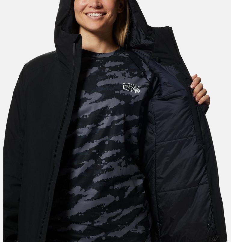 Manteau isolé Stretch Ozonic Femme, Color: Black, image 9