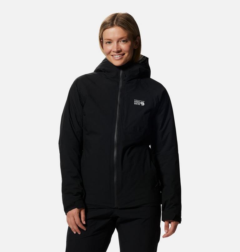Manteau isolé Stretch Ozonic Femme, Color: Black, image 1