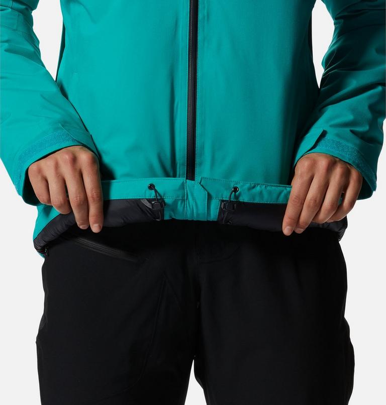 Manteau isolé Stretch Ozonic Femme, Color: Synth Green, image 7