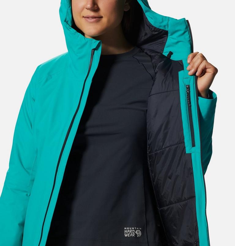 Manteau isolé Stretch Ozonic Femme, Color: Synth Green, image 10