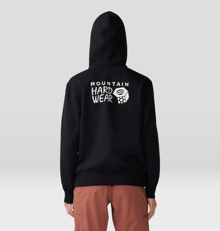 Women's MHW Logo Pullover Hoody, Color: Black, image 2