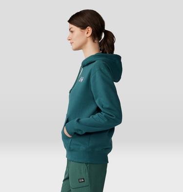 Women's MHW Logo Pullover Hoody, Color: Aqua Green, image 15