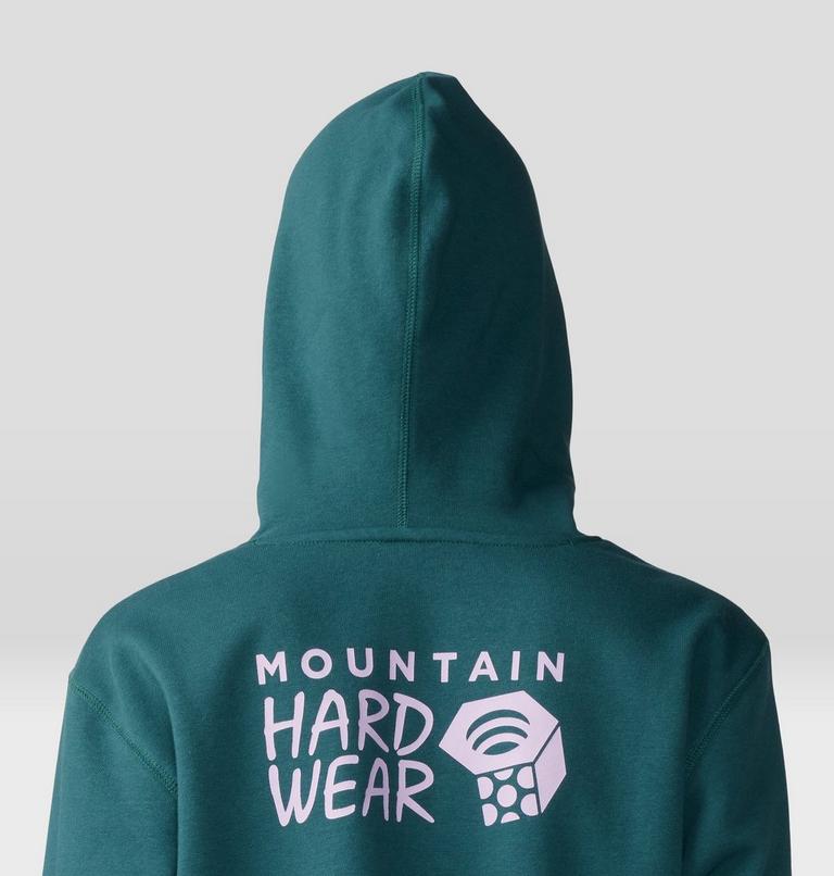 Women's MHW Logo Pullover Hoody, Color: Aqua Green, image 5