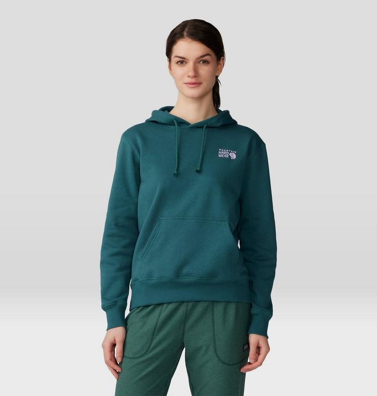 Women's MHW Logo Pullover Hoody, Color: Aqua Green, image 7
