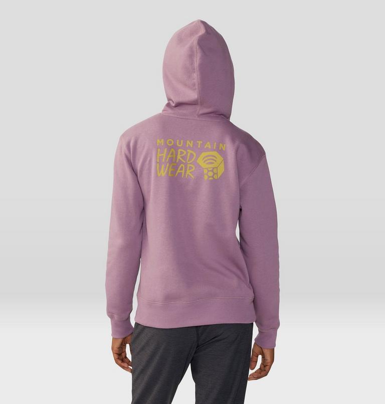 Women's MHW Logo Pullover Hoody, Color: Dark Daze, image 2