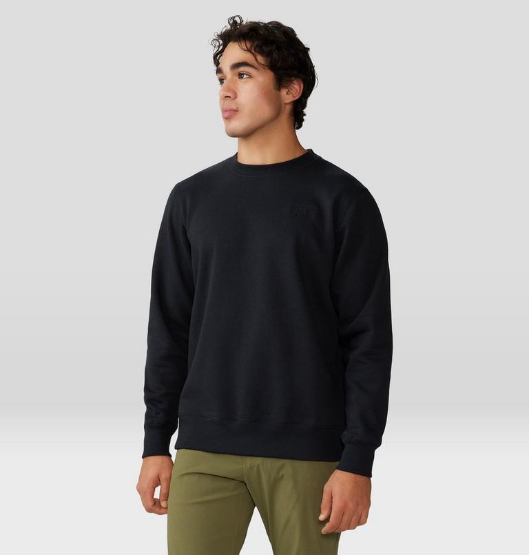 Men's MHW Logo Pullover Crew, Color: Black, image 5