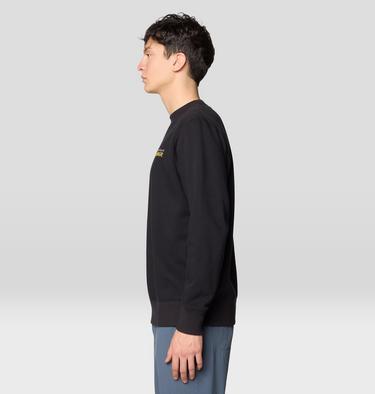 Men's MHW Logo Pullover Crew, Color: Black, image 3