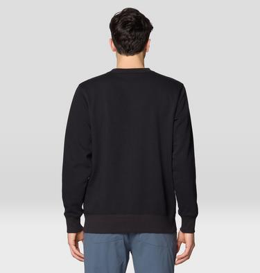 Men's MHW Logo Pullover Crew, Color: Black, image 2