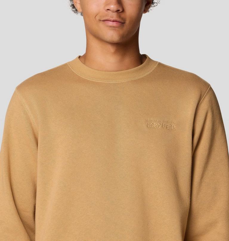 Men's MHW Logo Pullover Crew, Color: Buck, image 5