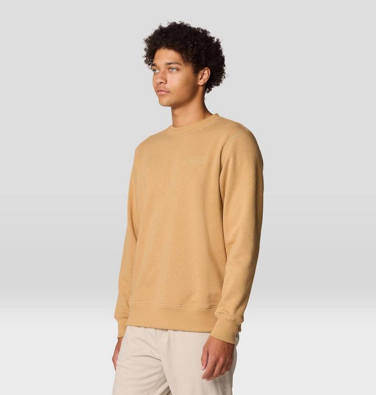 Men's MHW Logo Pullover Crew, Color: Buck, image 6