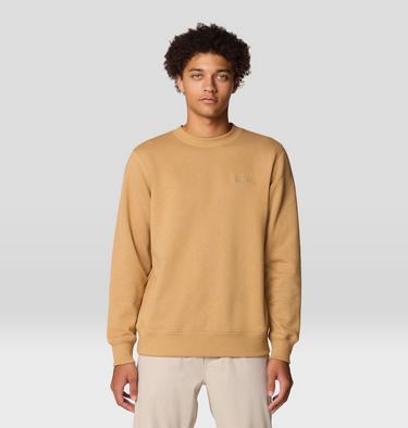 Men's MHW Logo Pullover Crew, Color: Buck, image 5