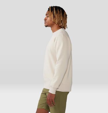 Men's MHW Logo Pullover Crew, Color: Wild Oyster, image 3