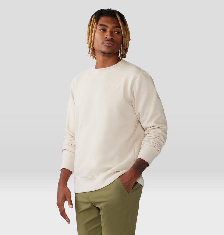 Men's MHW Logo Pullover Crew, Color: Wild Oyster, image 5