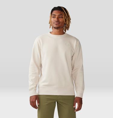 Men's MHW Logo Pullover Crew, Color: Wild Oyster, image 1