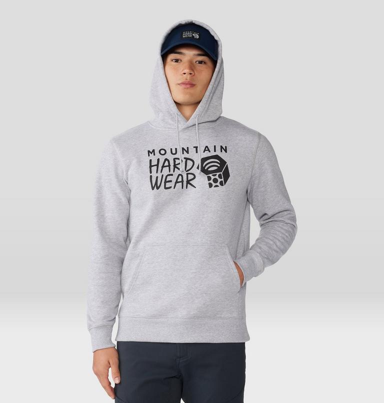 Chandail à capuchon MHW Logo Homme, Color: Hardwear Grey Heather, image 6