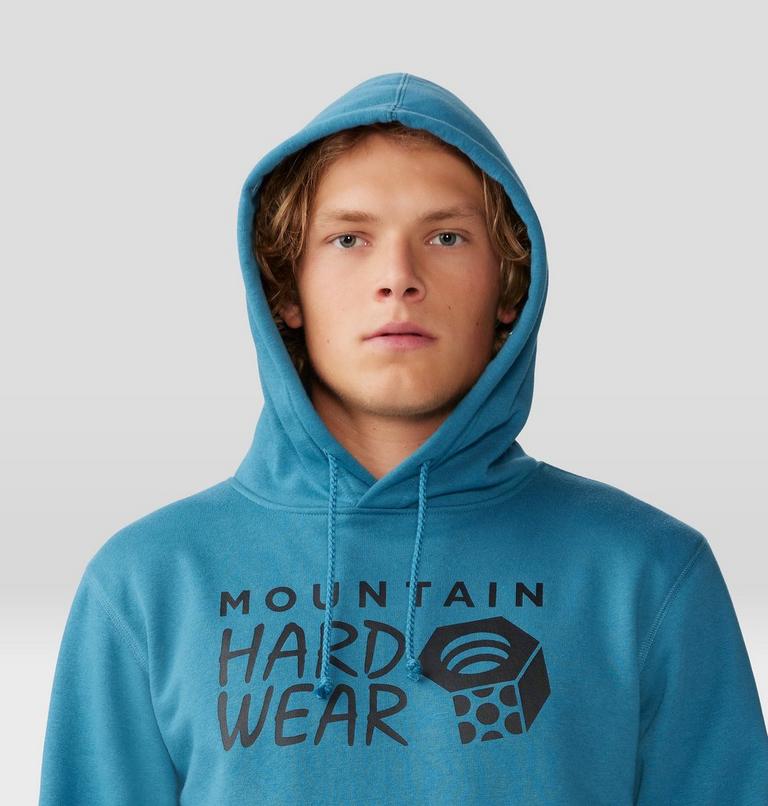 Chandail à capuchon MHW Logo Homme, Color: Caspian, image 4