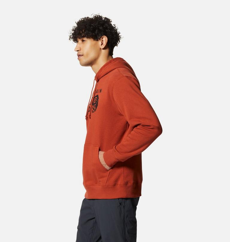 Men's MHW Logo Pullover Hoody, Color: Dark Copper, image 3