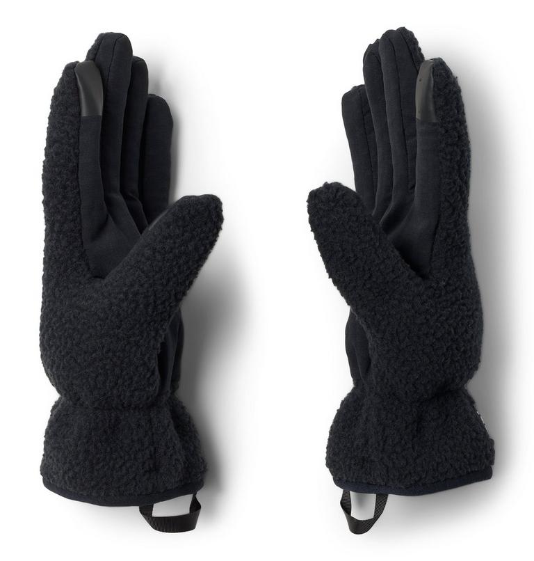 HiCamp Fleece Glove, Color: Black, image 2