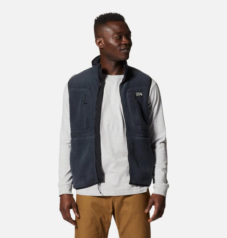 Men's HiCamp Fleece Vest, Color: Dark Storm, image 5