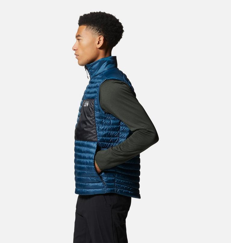 Men's Alpintur Vest, Color: Dark Caspian, image 3