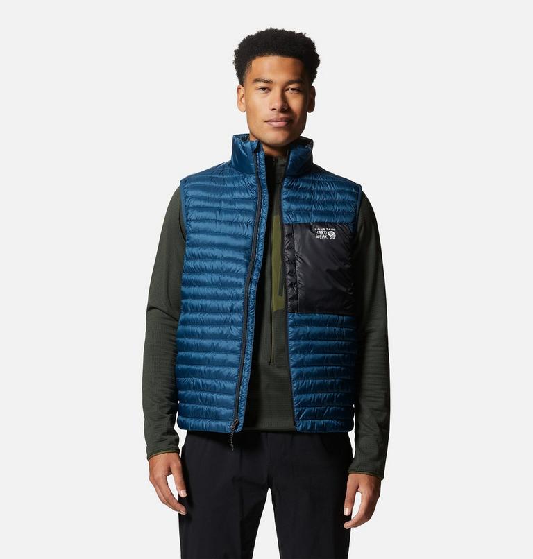 Men's Alpintur Vest, Color: Dark Caspian, image 7