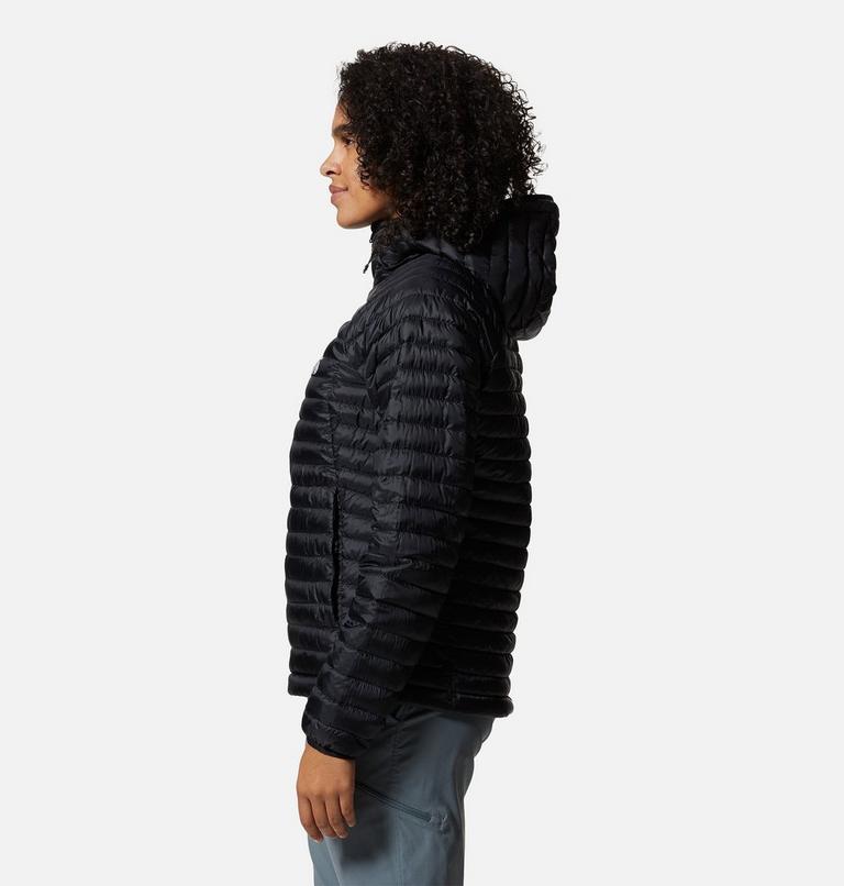 Manteau à capuchon Alpintur Femme, Color: Black, image 3