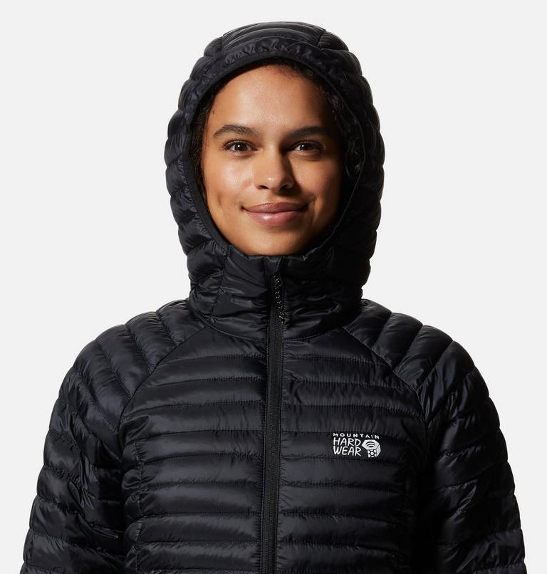 Manteau à capuchon Alpintur Femme, Color: Black, image 4