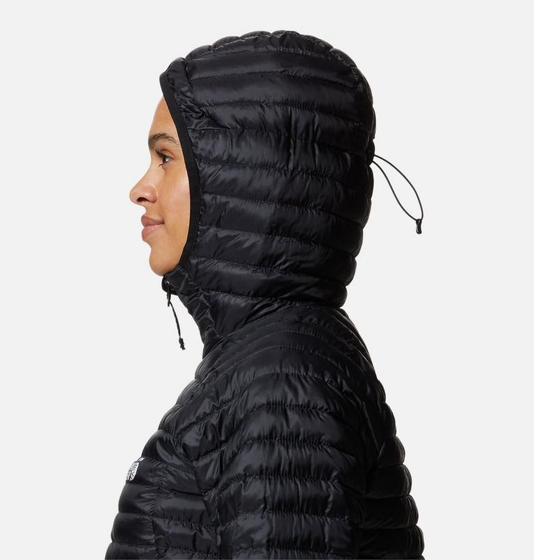 Manteau à capuchon Alpintur Femme, Color: Black, image 5