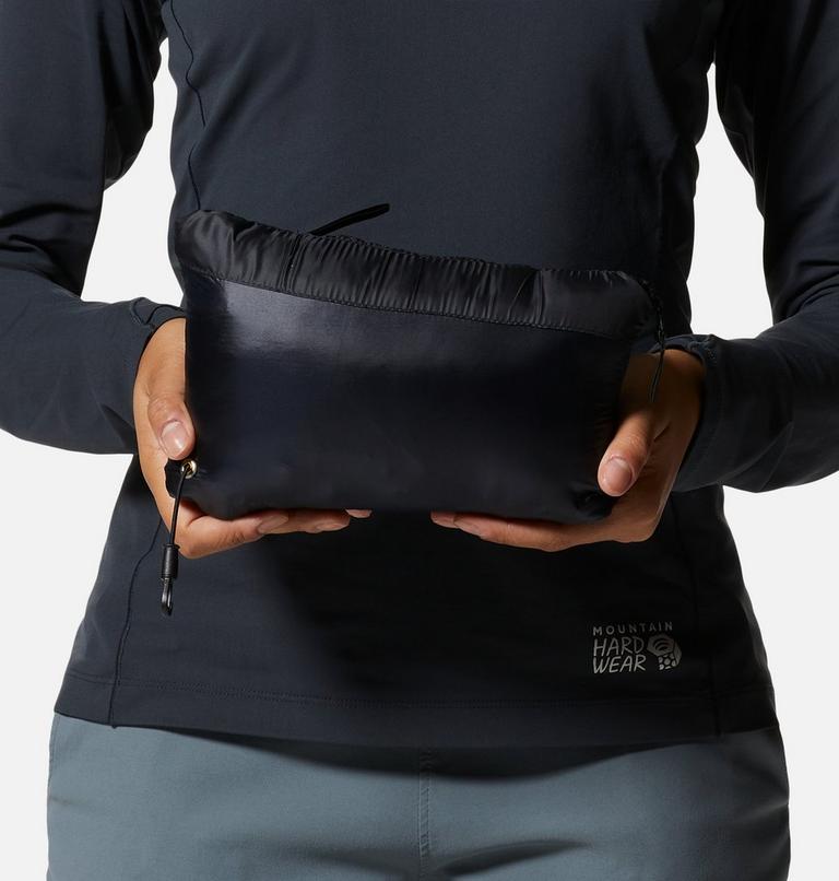 Manteau à capuchon Alpintur Femme, Color: Black, image 9