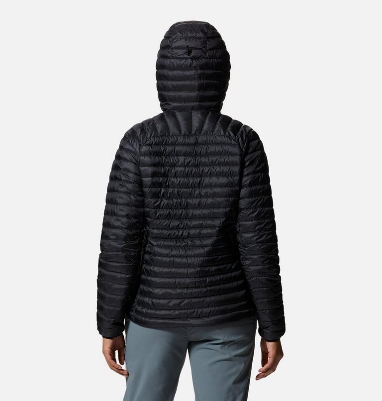 Manteau à capuchon Alpintur Femme, Color: Black, image 2