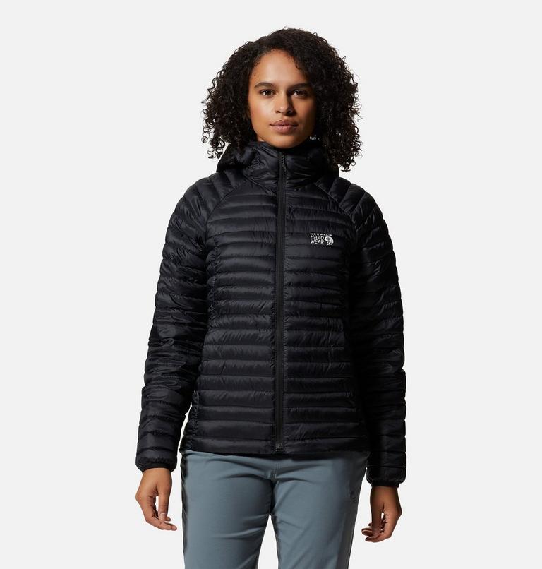 Manteau à capuchon Alpintur Femme, Color: Black, image 1