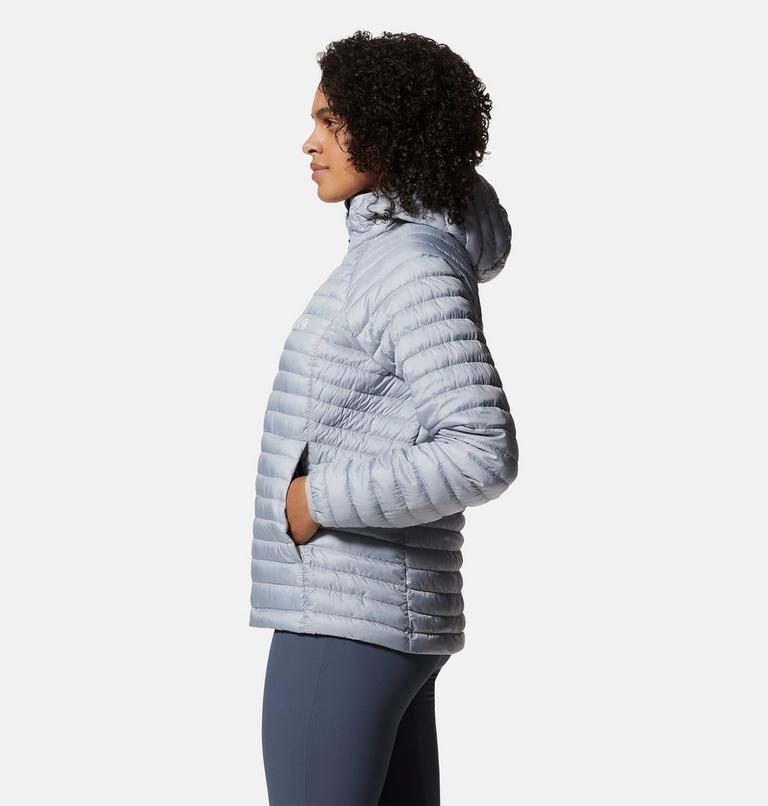Women's Alpintur Hoody, Color: Glacial, image 3