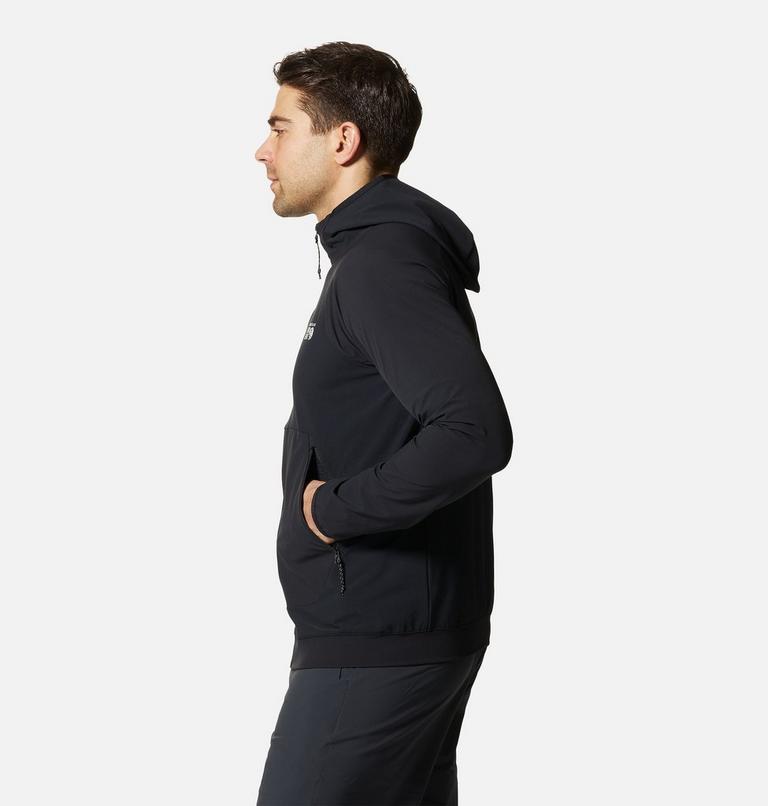 Men's Winter Journey Full Zip Hoody, Color: Black, image 3