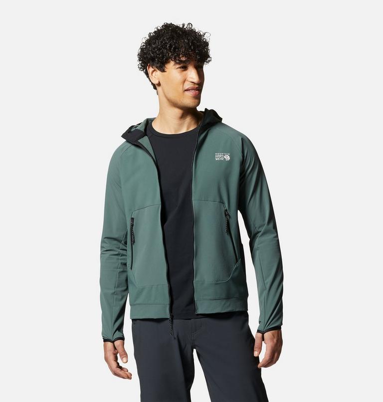 Chandail à capuchon avec fermeture éclair Winter Journey Homme, Color: Black Spruce, image 6