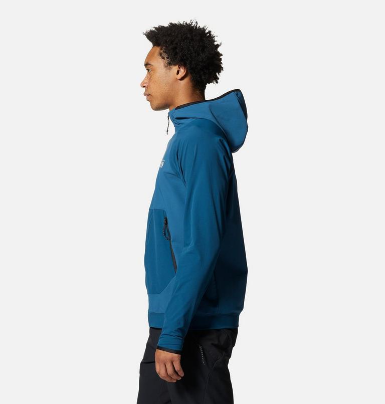 Men's Winter Journey Full Zip Hoody, Color: Dark Caspian, image 3