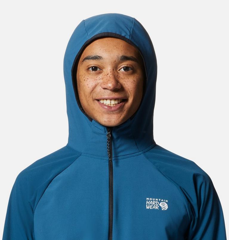 Men's Winter Journey Full Zip Hoody, Color: Dark Caspian, image 4