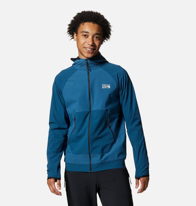 Men's Winter Journey Full Zip Hoody, Color: Dark Caspian, image 1