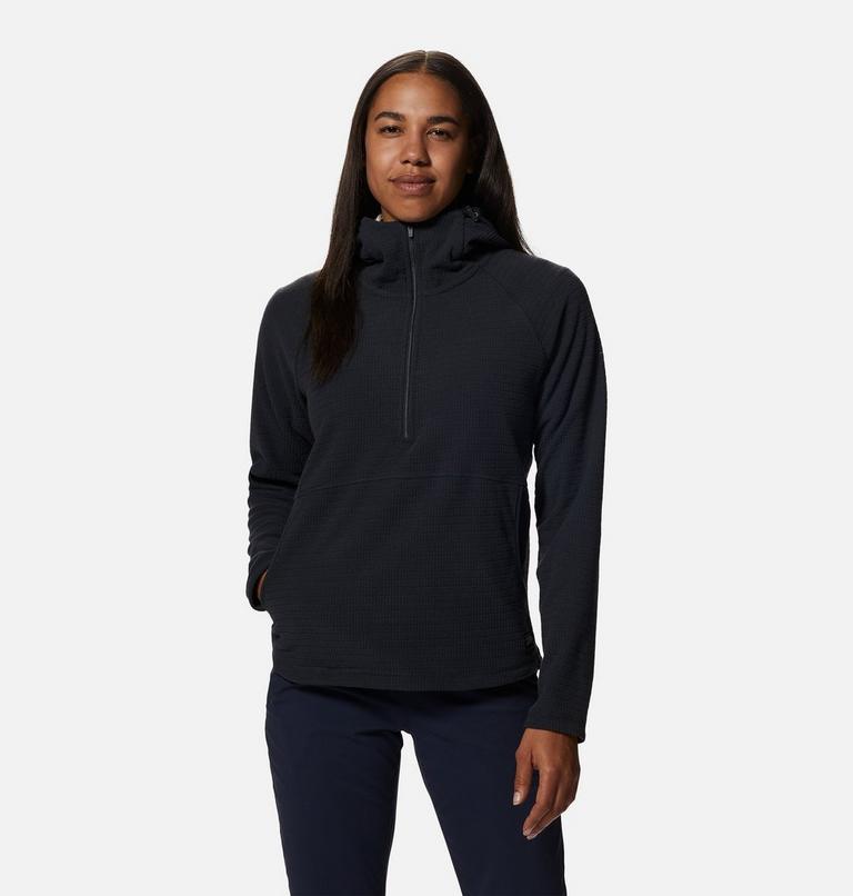 Women's Summit Grid Half Zip Hoody, Color: 004, image 1