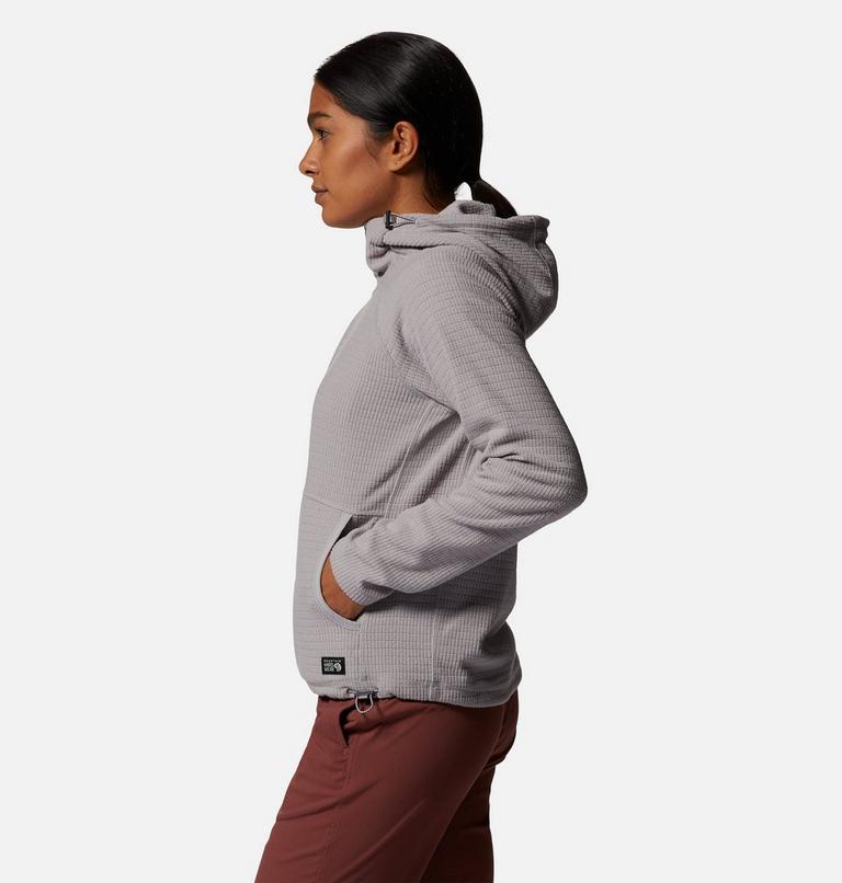 Chandail &agrave; capuchon avec demi-fermeture &eacute;clair Summit Grid Femme, Color: 055, image 3