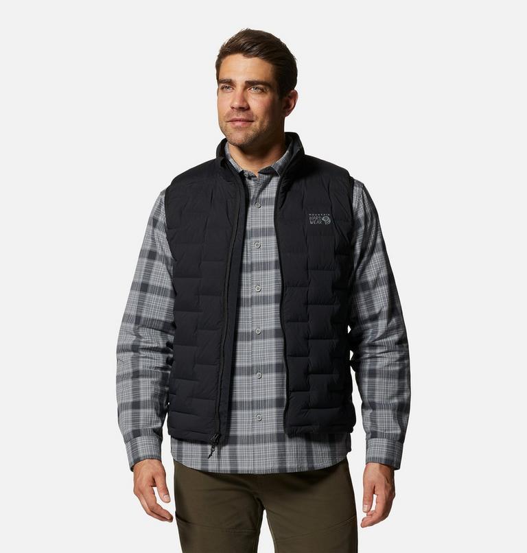 Veste sans manches Stretchdown Homme, Color: Black, image 7